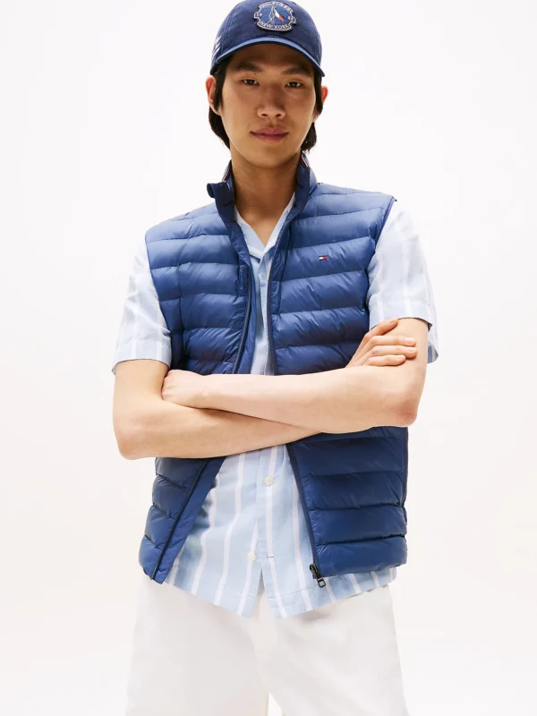 Tommy Hilfiger Packable Blue Gillet MW0MW37677 C9T