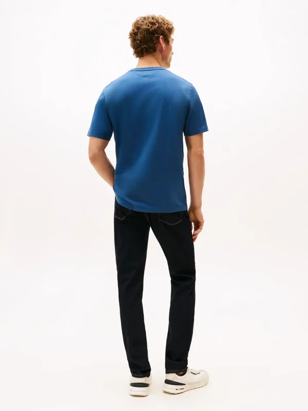 Tommy Hilfiger Essential Aegean Blue T-Shirt MW0MW39995 DBZ - Image 5