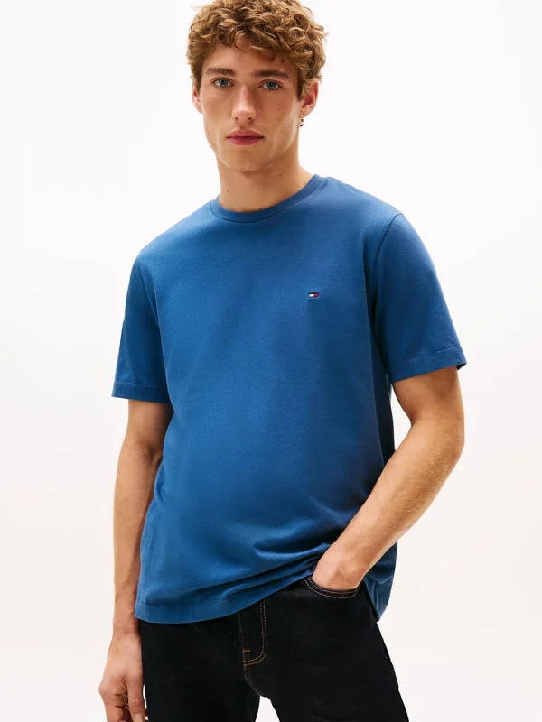 Tommy Hilfiger Essential Aegean Blue T-Shirt MW0MW39995 DBZ