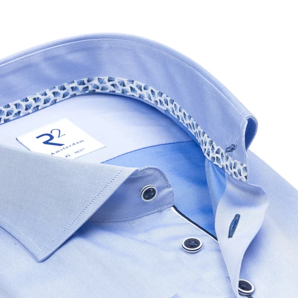 R2 Amsterdam Blue Shirt & Navy Buttons (NOS) - Image 2