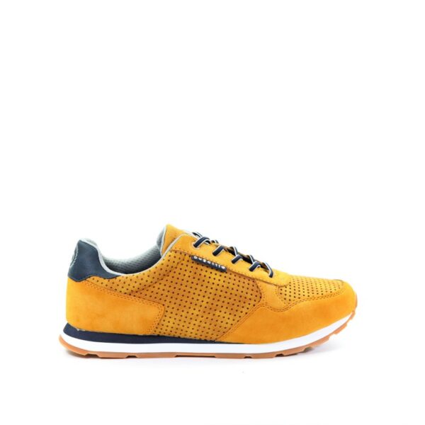 Bugatti Yellow Suede Trainer - Image 2