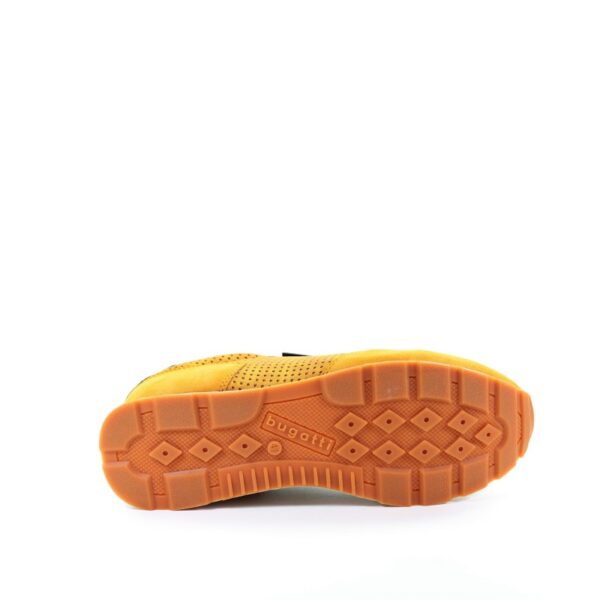 Bugatti Yellow Suede Trainer - Image 4