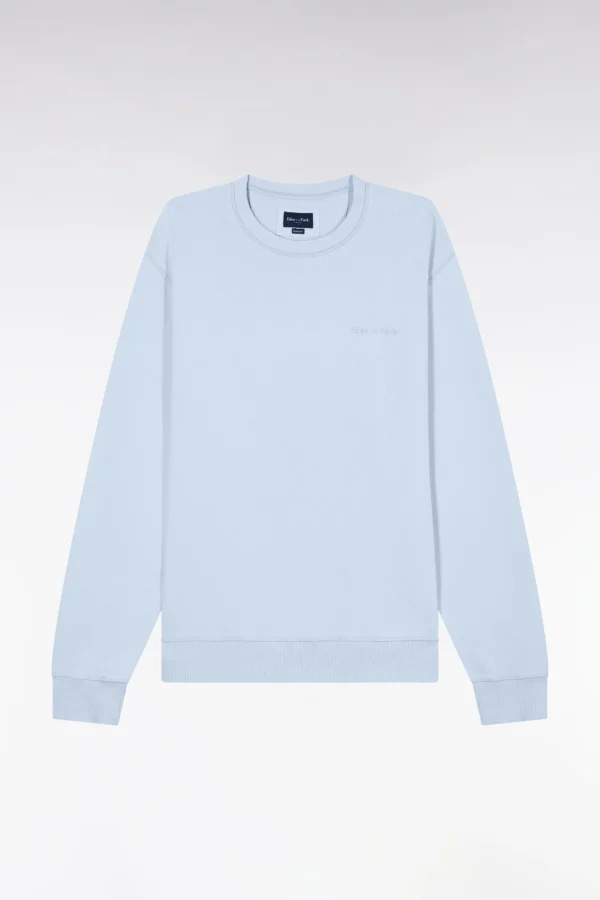 Eden Park Baby Blue Sweatshirt E25MAISW0004 - Image 4