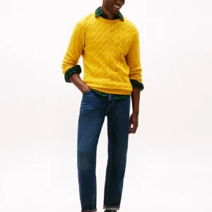 Tommy Hilfiger Dark Blue Regular Fit Mercer Jeans