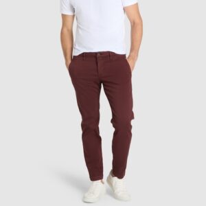 Mac Jeans Driver Pants in Burgundy