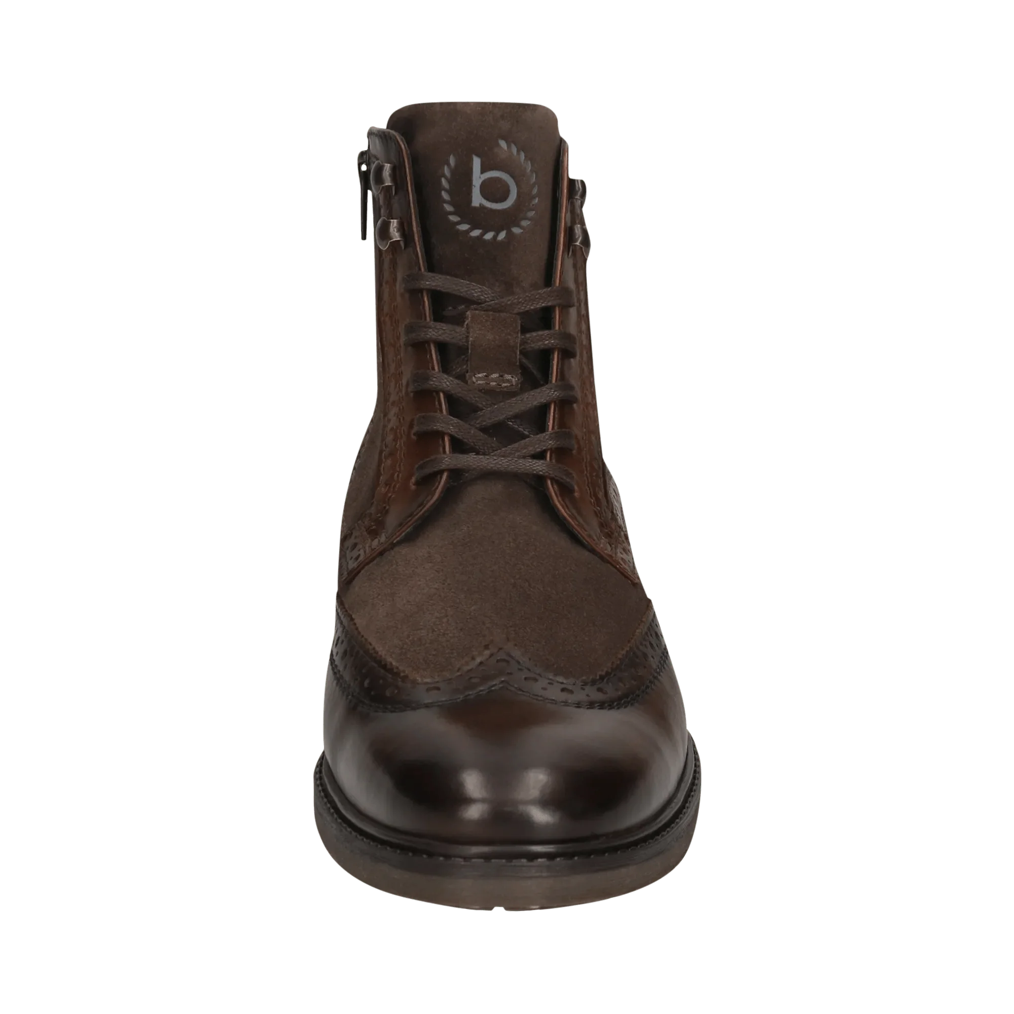 Bugatti Brown/Navy Lace Up Boot - Image 5