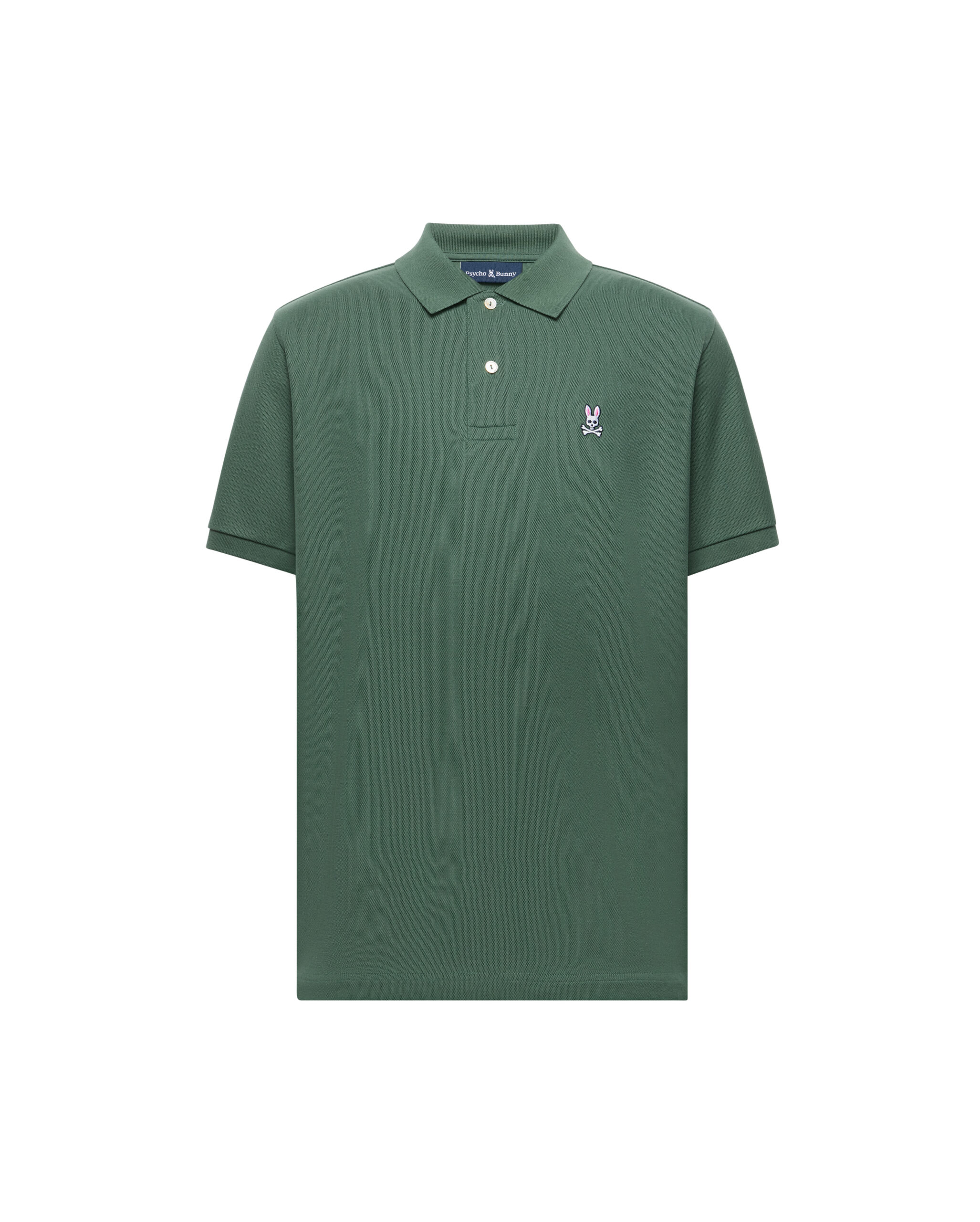 Psycho Bunny Green Pique Polo - Image 4