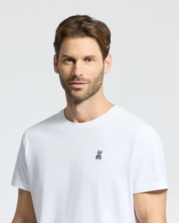 Psycho Bunny White Crew Neck Tee - Image 2