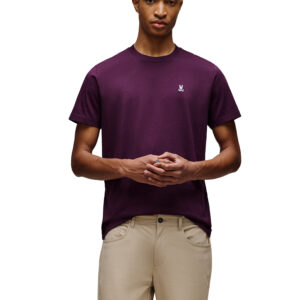 Psycho Bunny Purple Crew Neck Tee