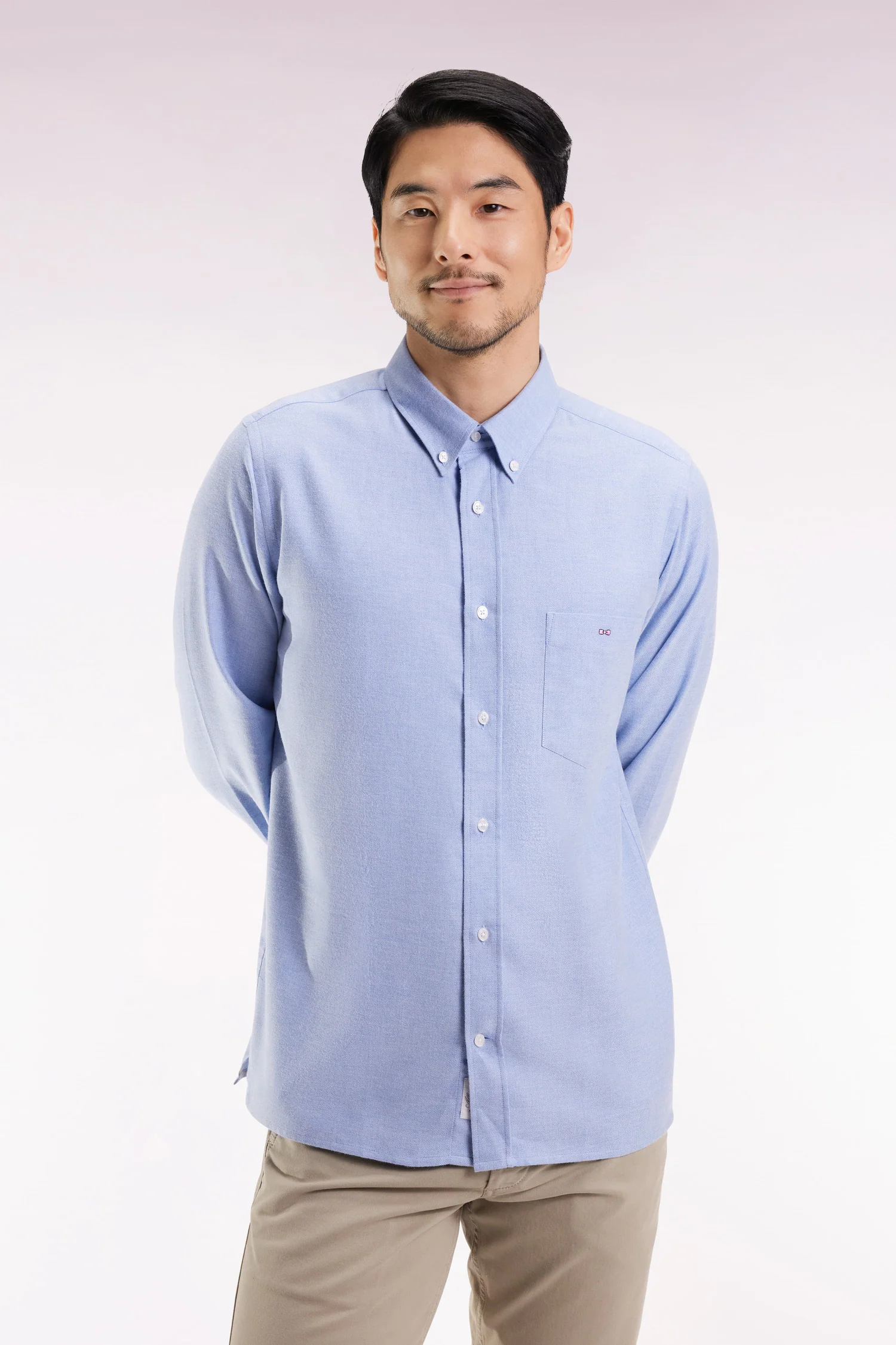 Eden Park Blue Flannel Shirt H25CHECL0043