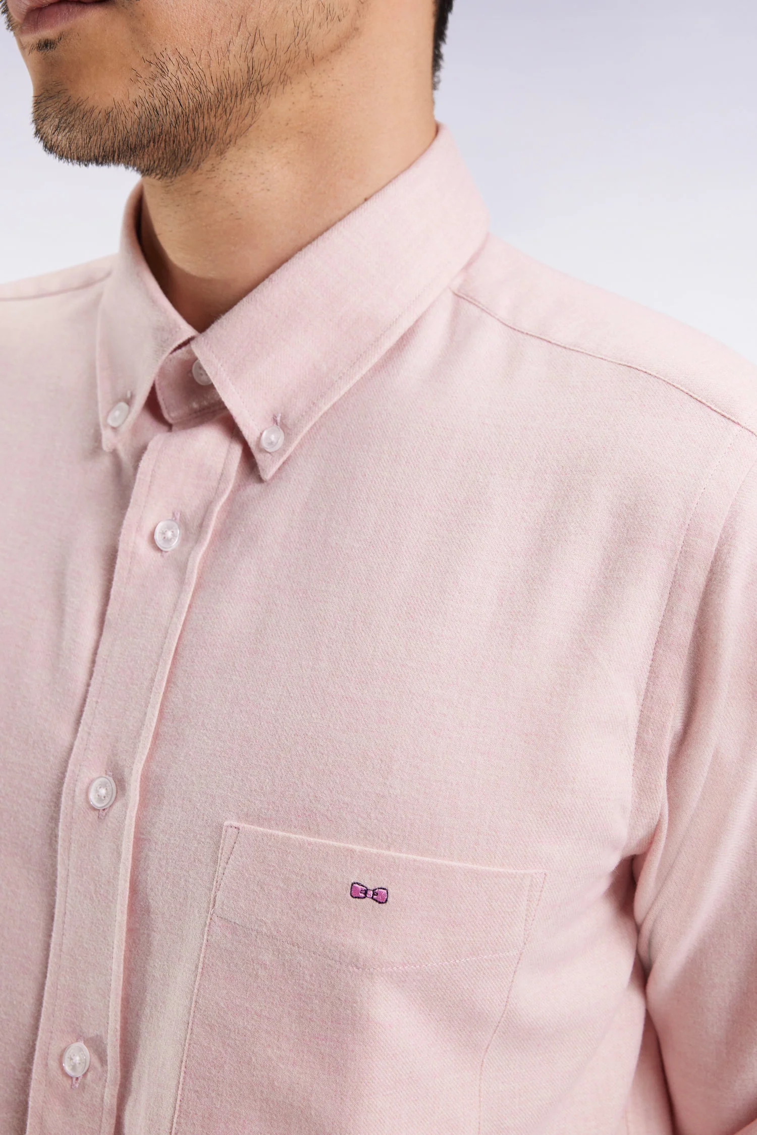 Eden Park Pink Flannel Shirt H25CHECL0043 - Image 3