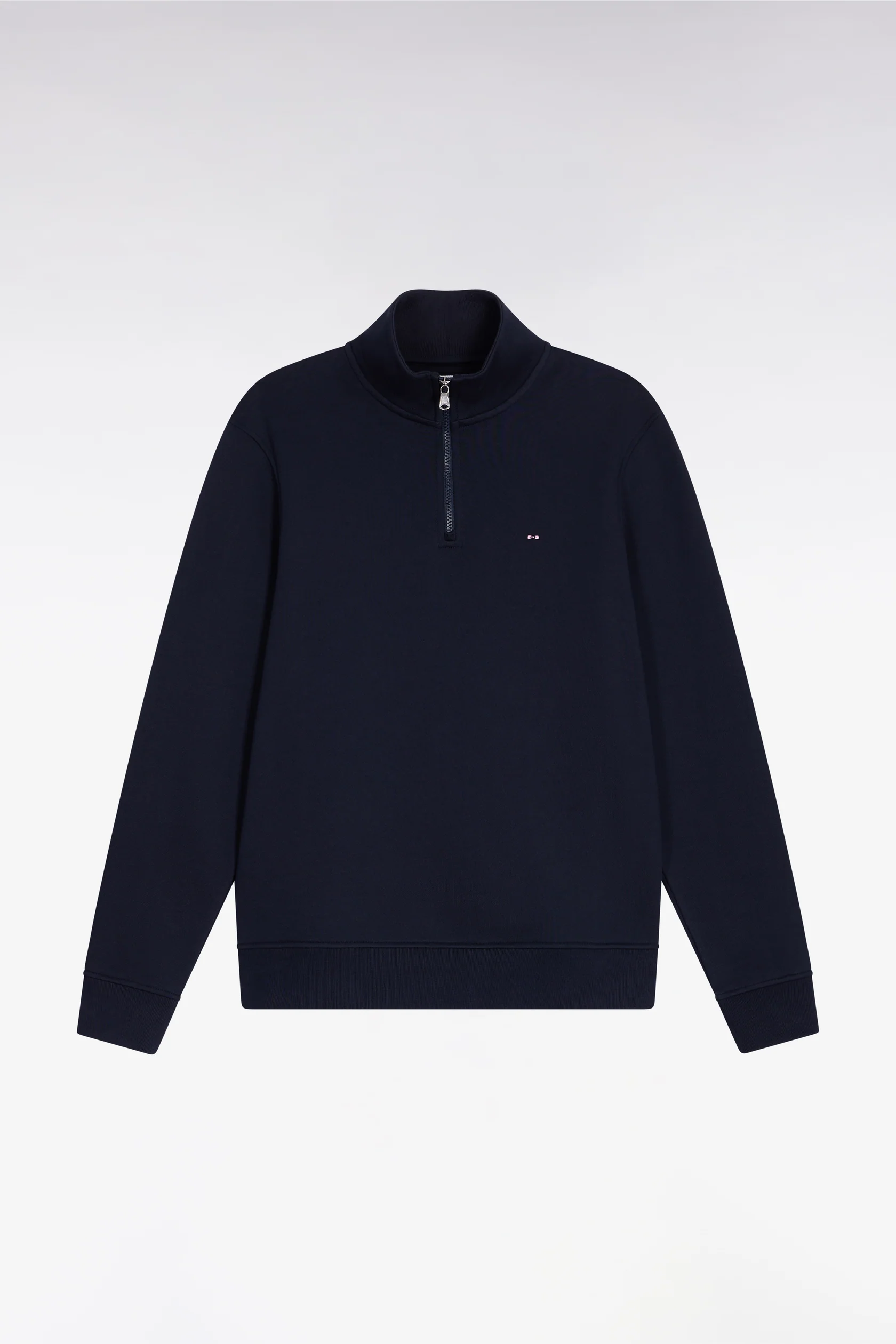 Eden Park Navy Fleece 1/4 Zip H25MAISW0016 - Image 5