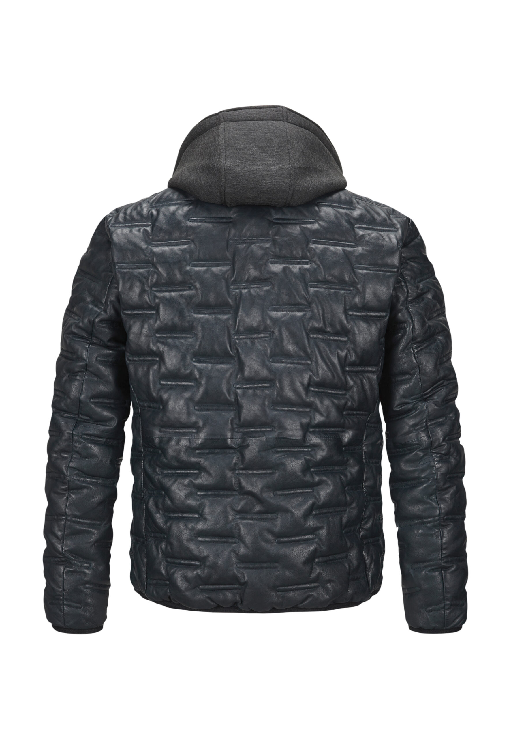 Milestone Alonso Navy Leather Jacket - Image 3