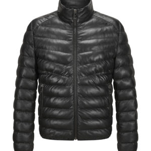 Milestone Hendrik Black Leather Jacket