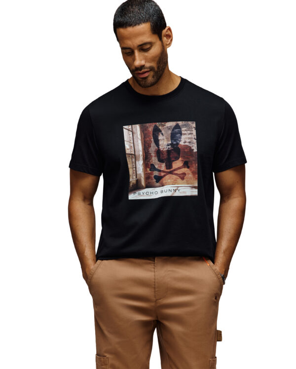 Psycho Bunny Cary Wall Graphic Tee
