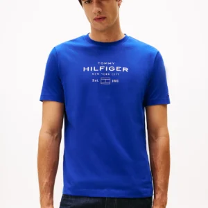 Tommy Hilfiger Blue Stack T-Shirt MW0MW40002