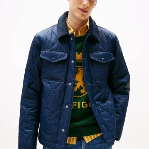 Tommy Hilfiger Onion Quilted Ripstop Packable Shirt Jacket