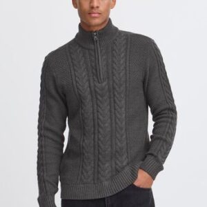 Blend Grey 1/4 Zip Jumper