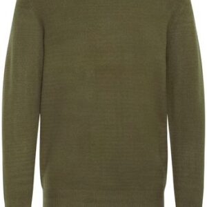 Casual Friday Woodland Green Crew Neck Jumper