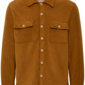 Blend Toffee Fleeced Lined Shacket