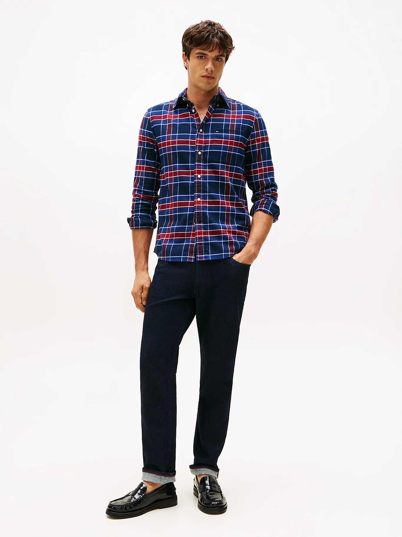 Tommy Hilfiger Hero Flannel Check MW0MW404730MS