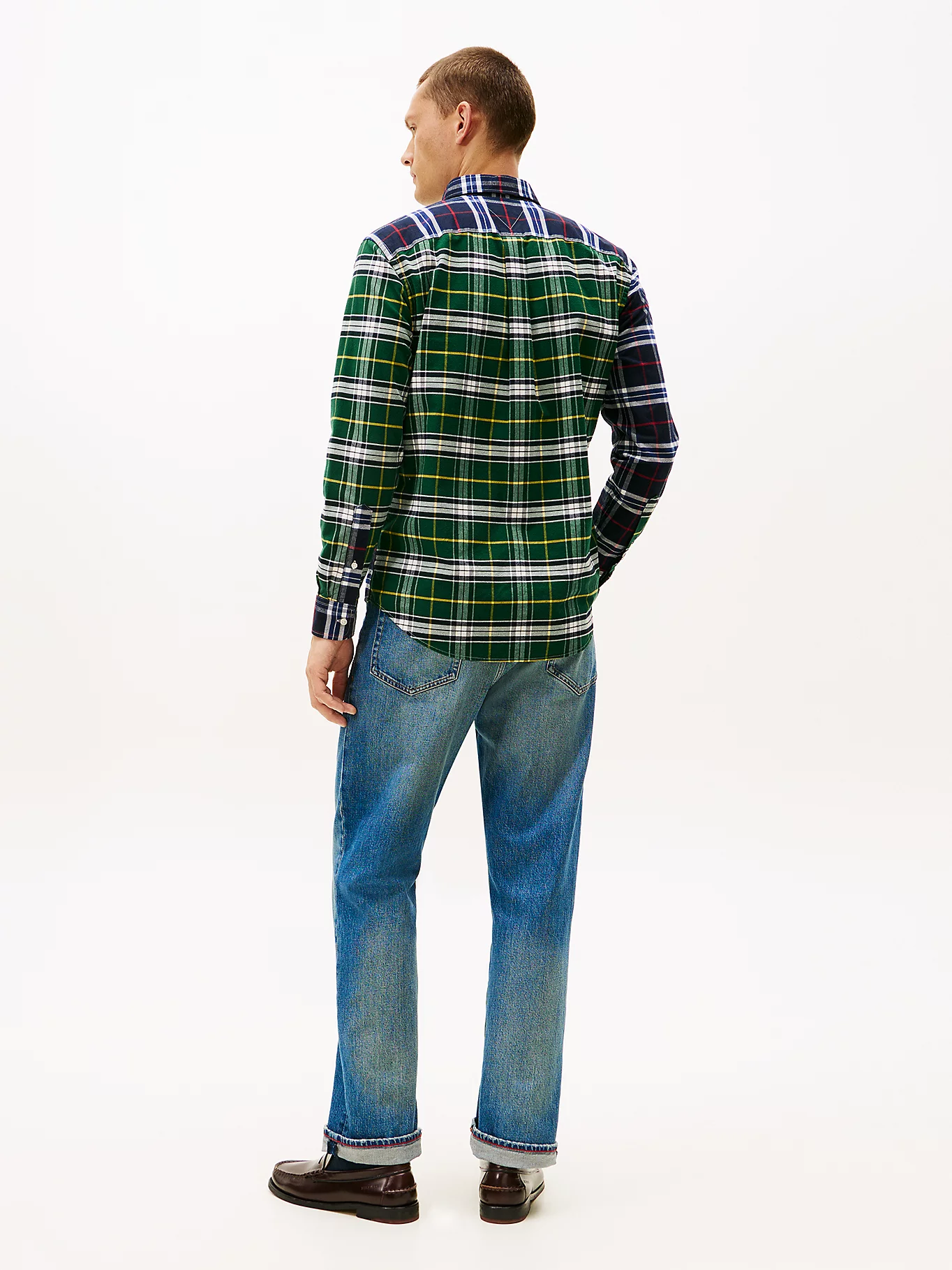 Tommy Hilfiger Contrast Check Oxford Shirt - Image 3