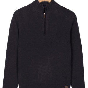 Baileys Navy Argyle 1/4 Zip