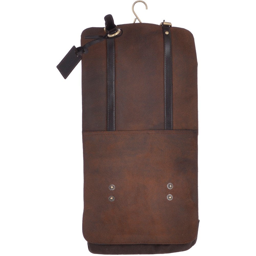 Ashwood Liam Brown Leather wash Bag - Image 4