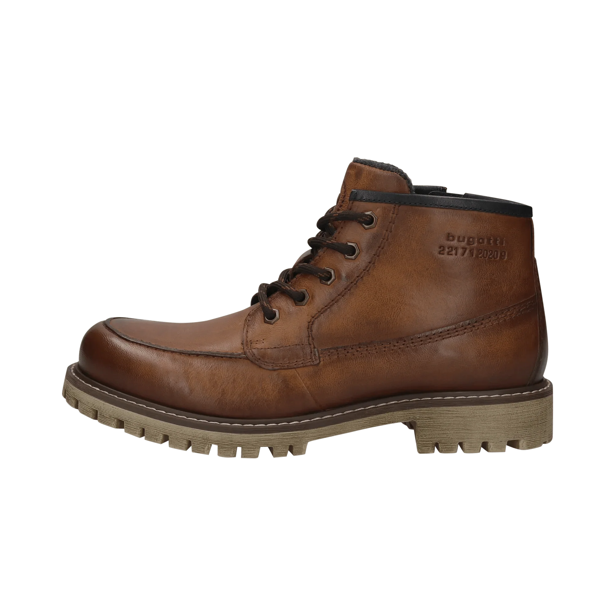 Bugatti Brown Zip Boot 321-AUH30 - Image 2