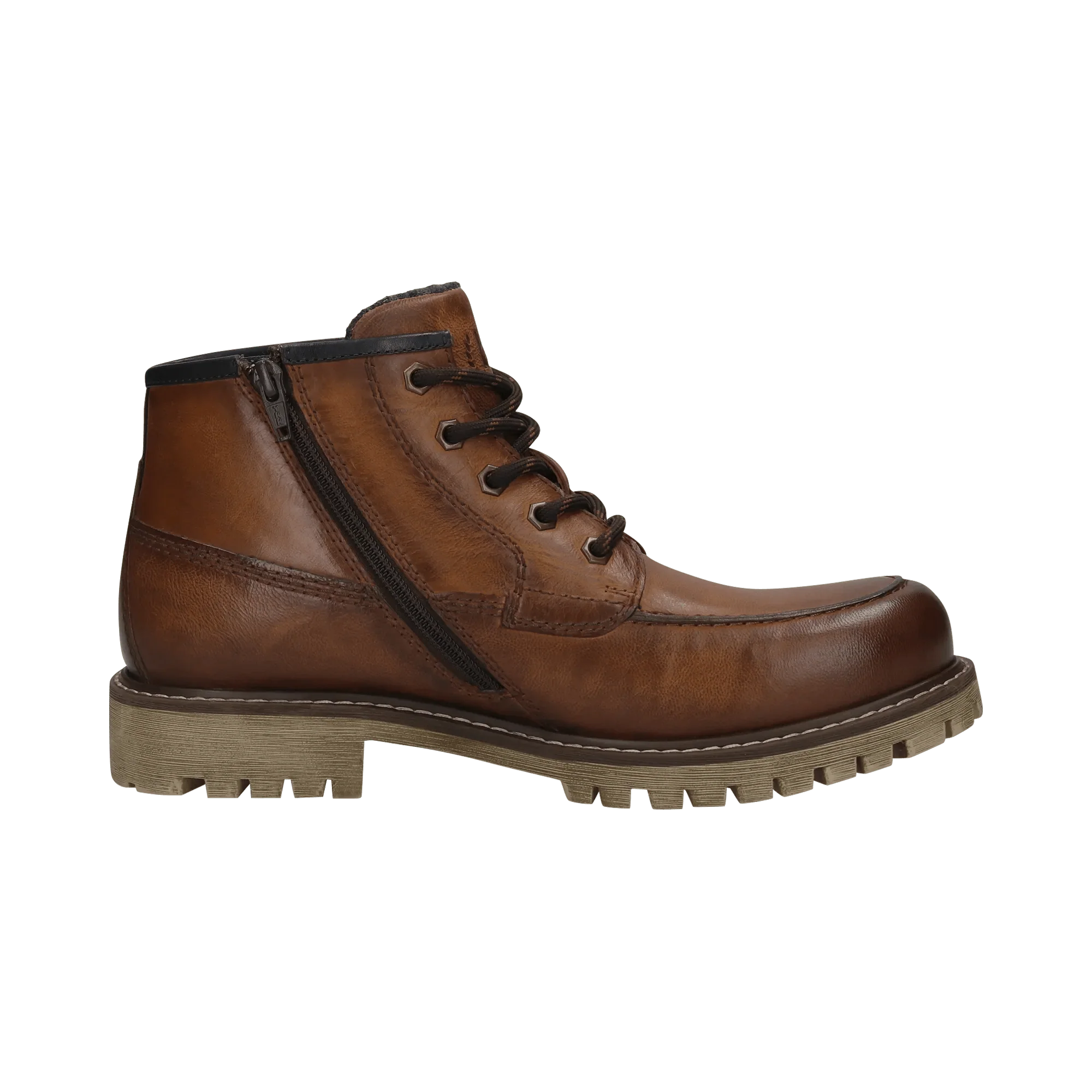 Bugatti Brown Zip Boot 321-AUH30 - Image 4