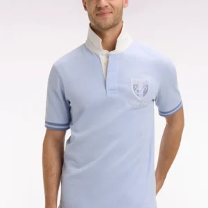 Eden Park Blue Jesrey with Embroidered Logo