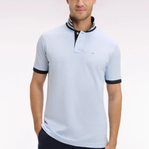 Eden Park Blue Captain Polo Shirt