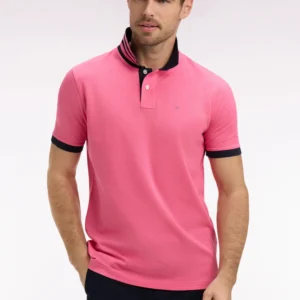 Eden Park Pink Captain Polo Shirt