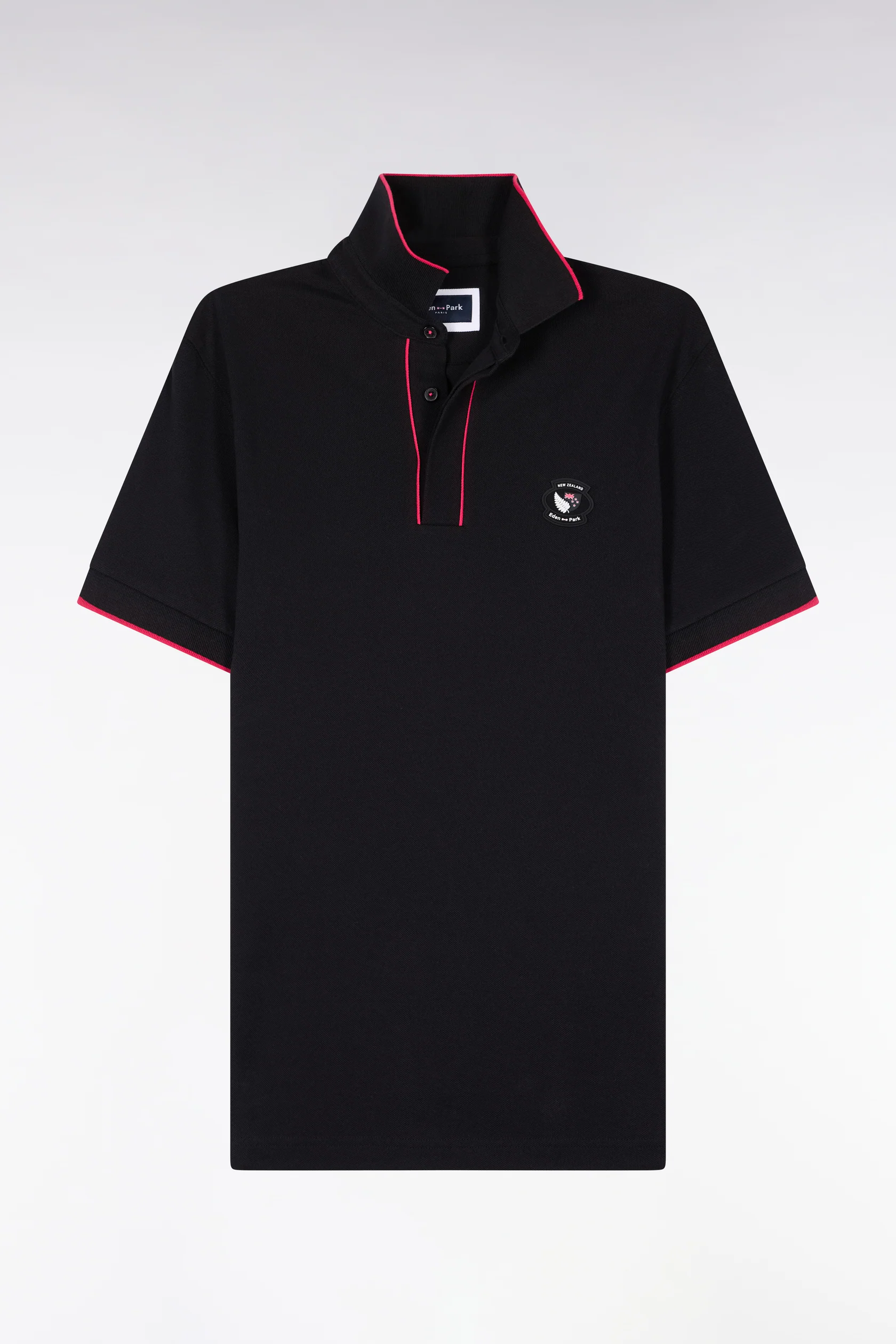 Eden Park Black New Zealand Polo Shirt - Image 5