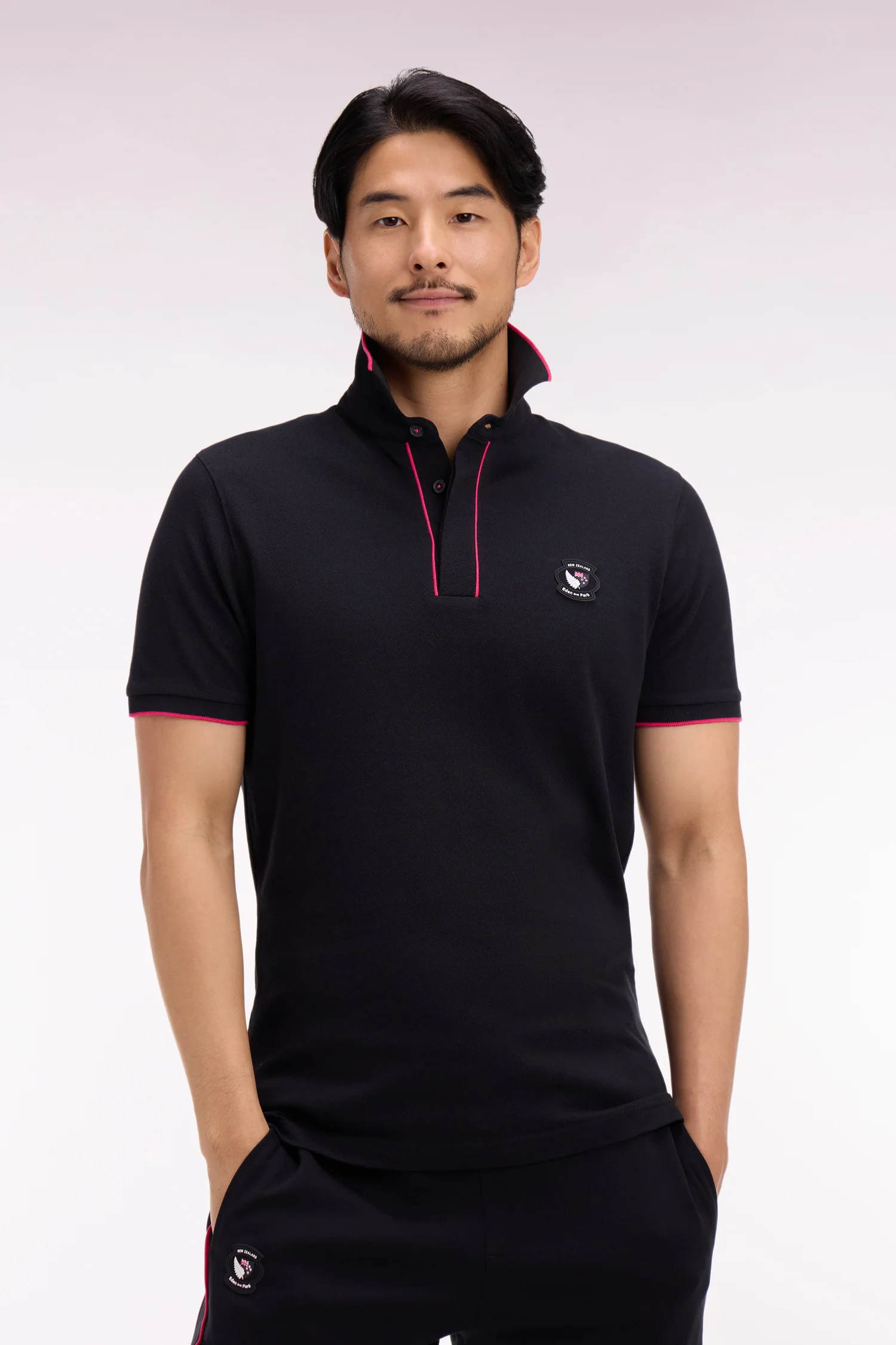 Eden Park Black New Zealand Polo Shirt