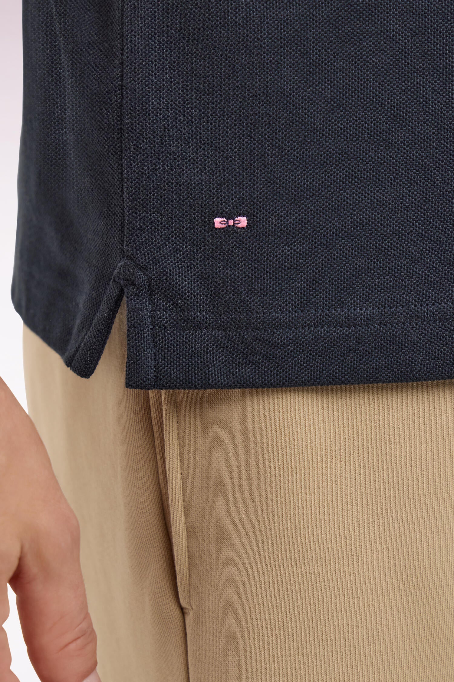 Eden Park Navy Polo with Large Crest - Image 4