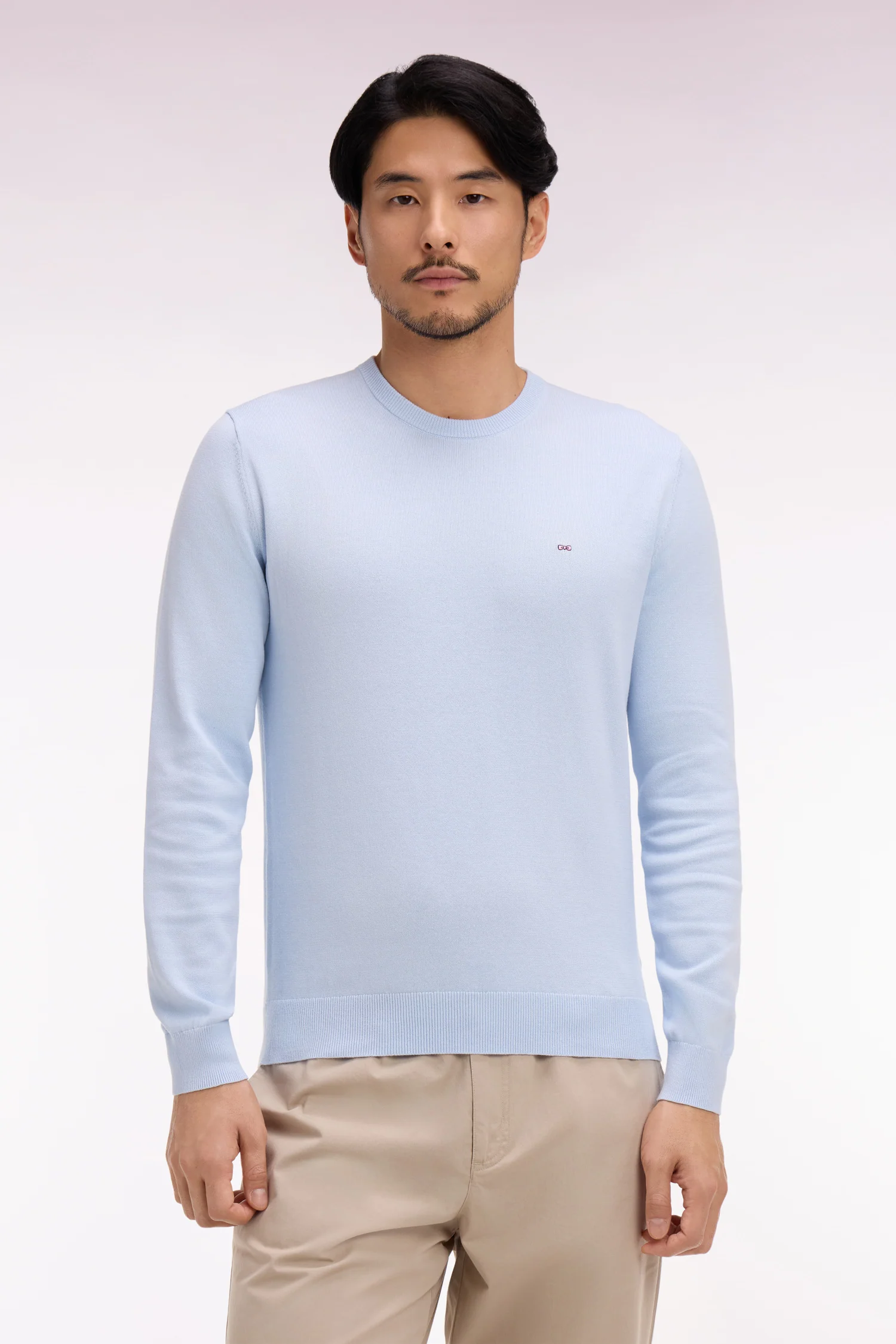 Eden Park light Blue Crew Neck Jumper - Image 2