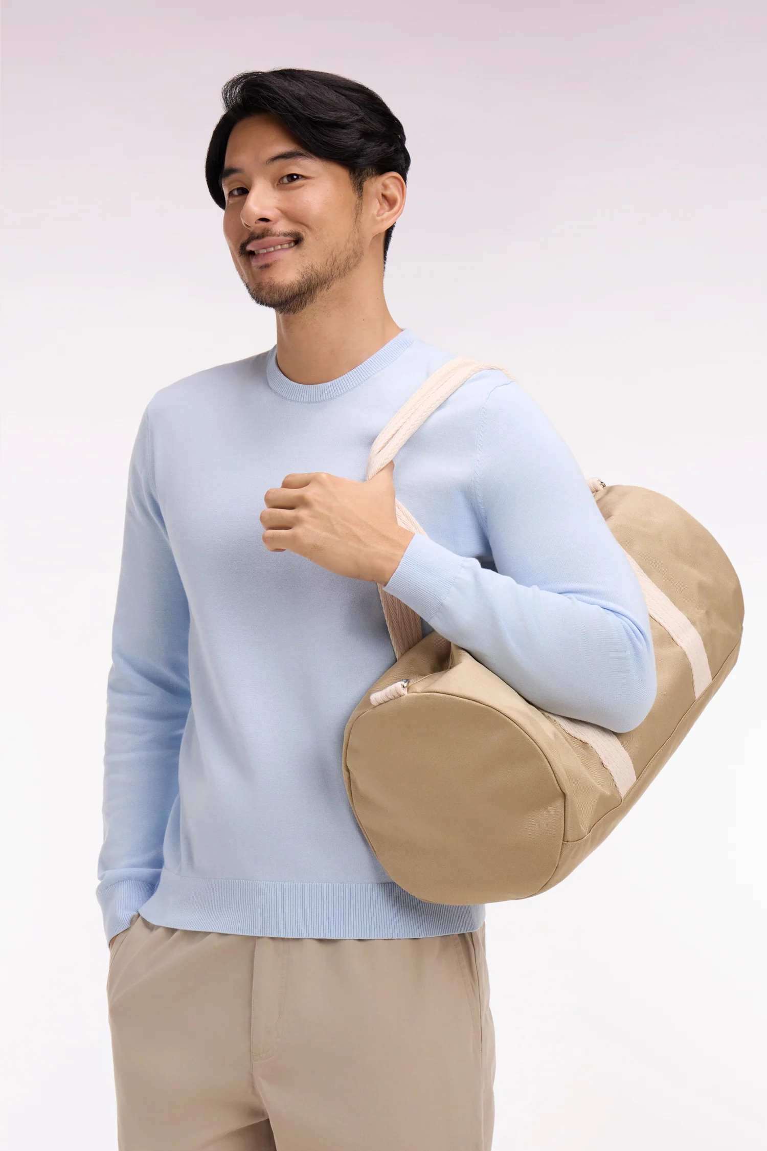 Eden Park light Blue Crew Neck Jumper