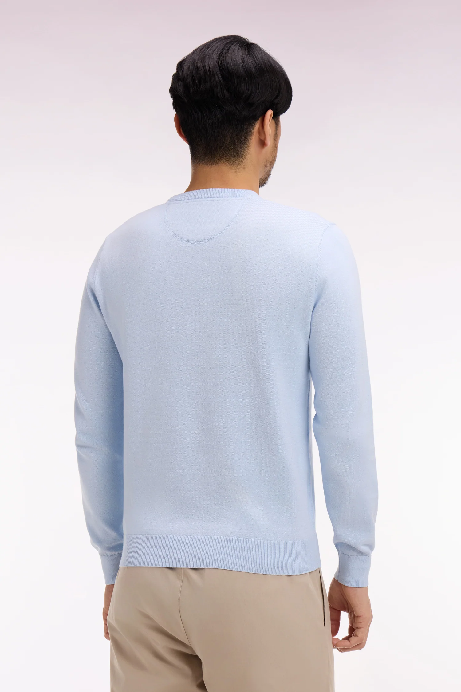 Eden Park light Blue Crew Neck Jumper - Image 6