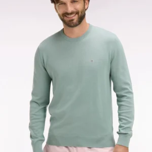Eden Park Light Green Crew Neck Jumper