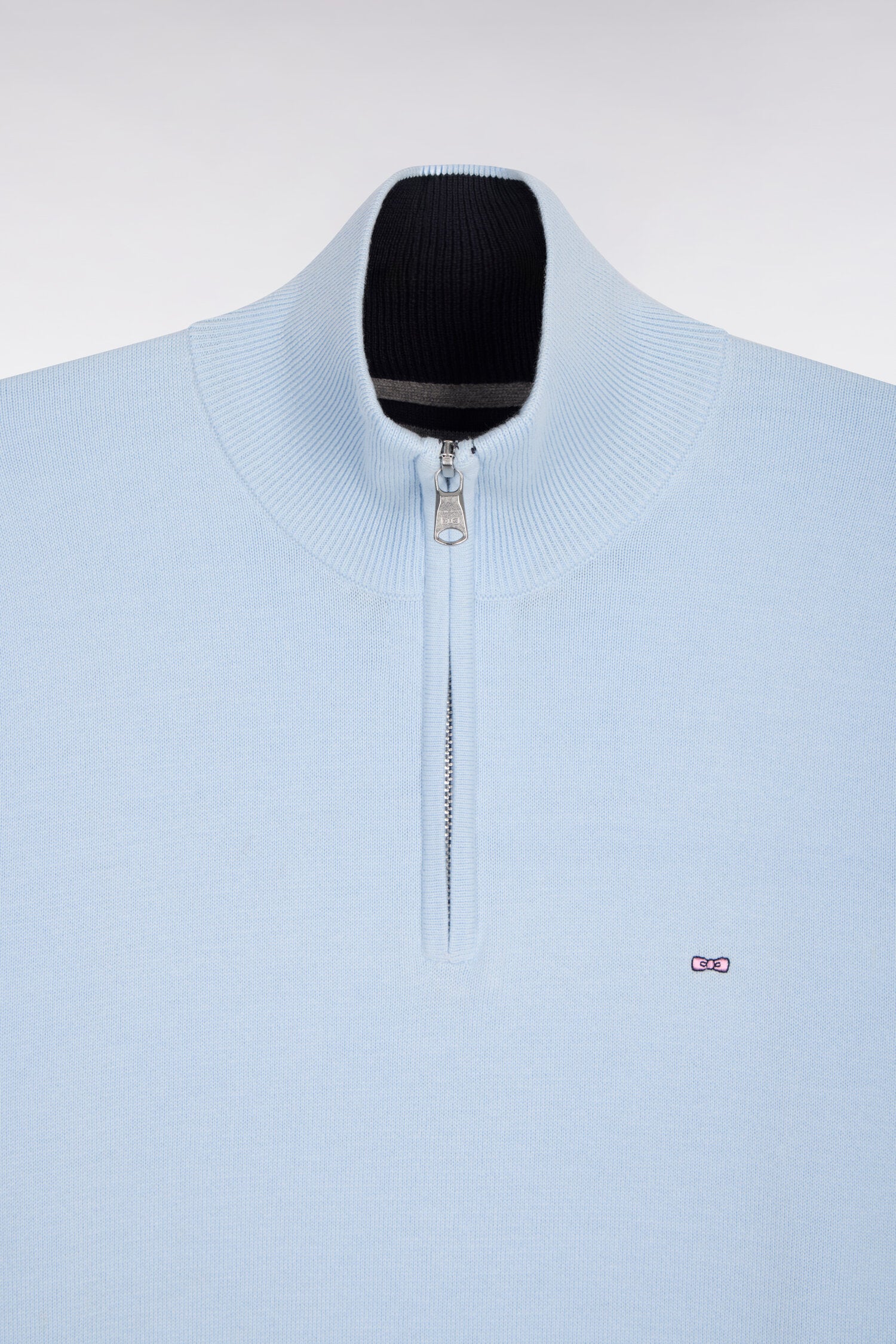 Eden Park Light Blue 1/4 Zip - Image 3