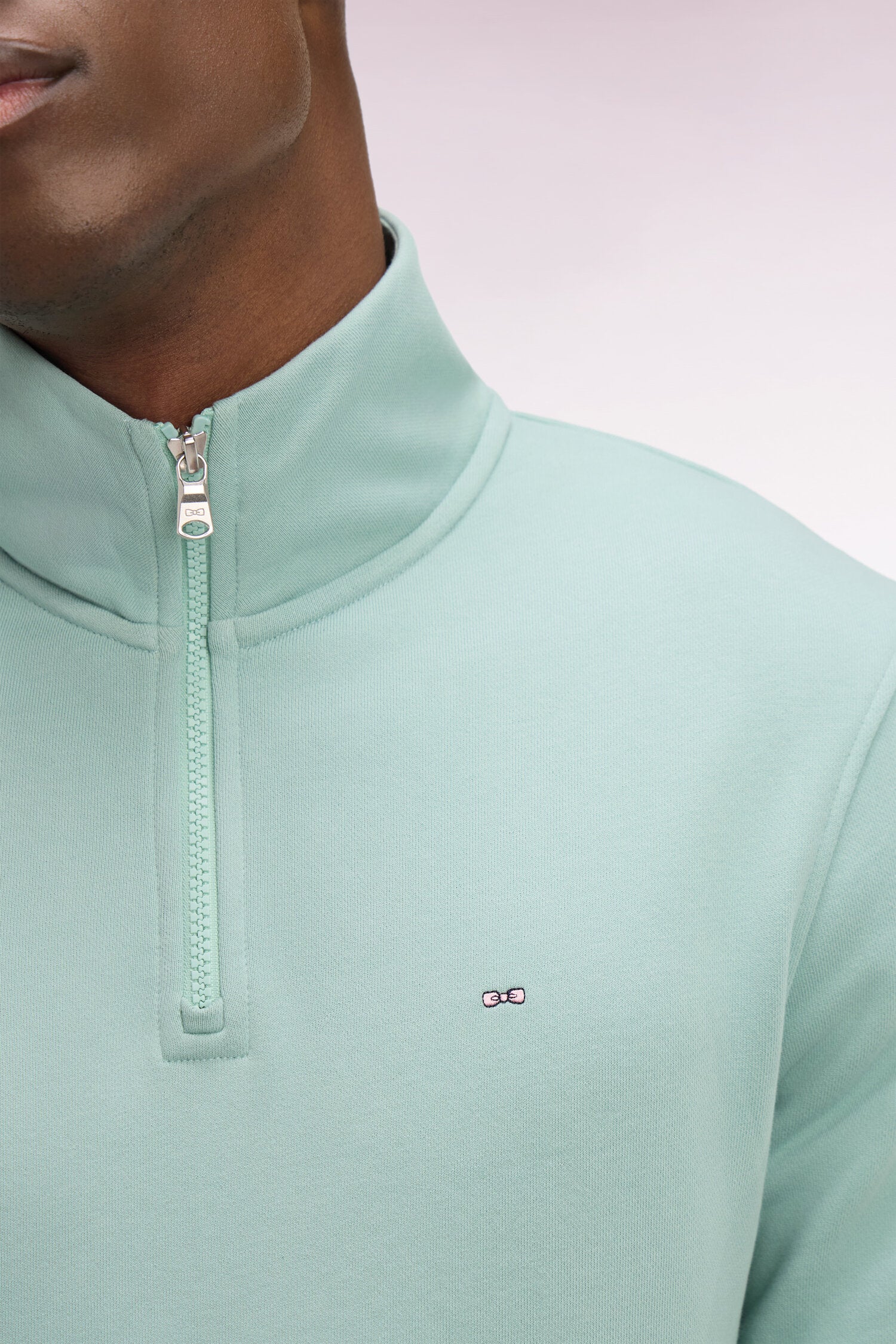 Eden Park Green Fleece 1/4 Zip - Image 3