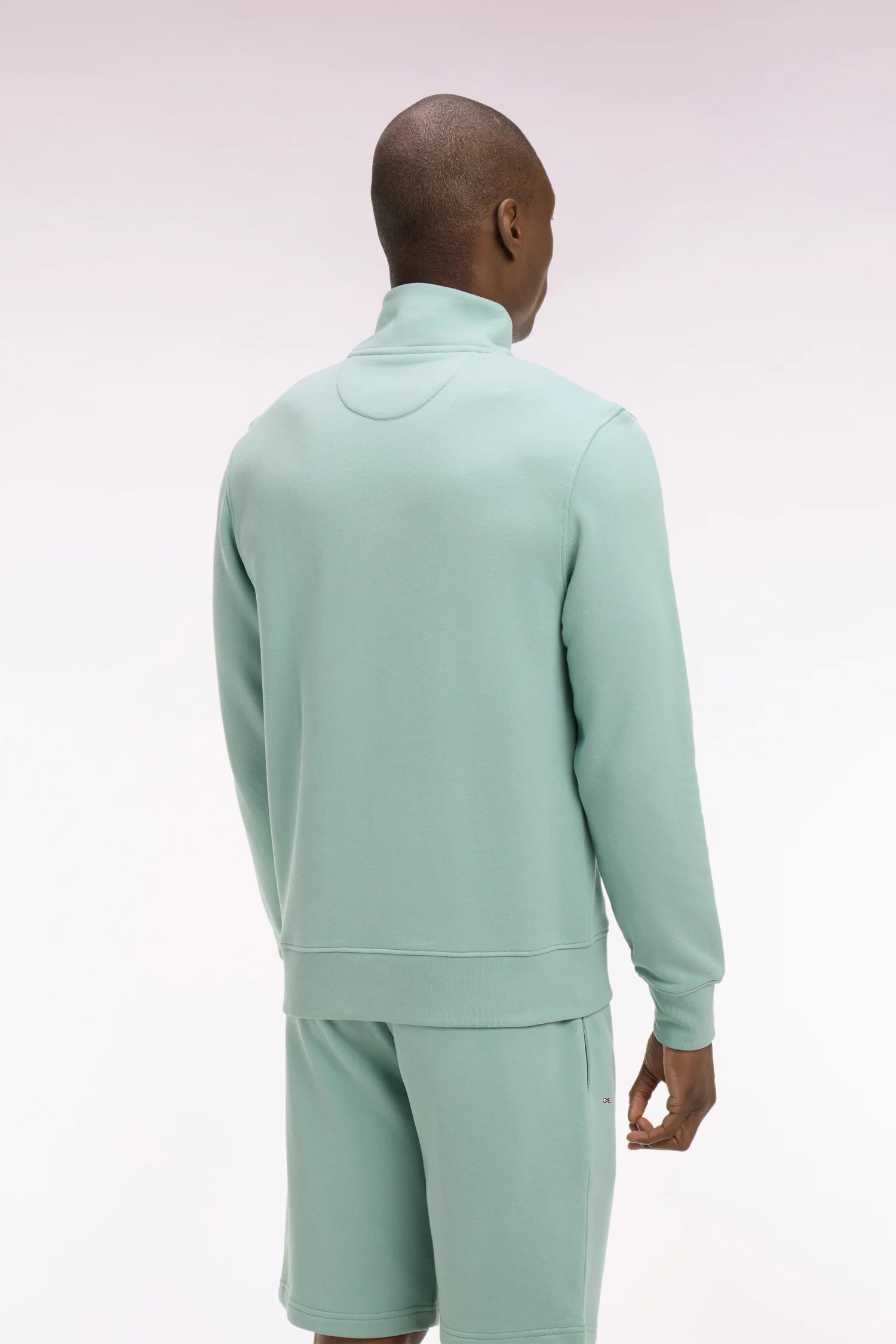 Eden Park Green Fleece 1/4 Zip - Image 4