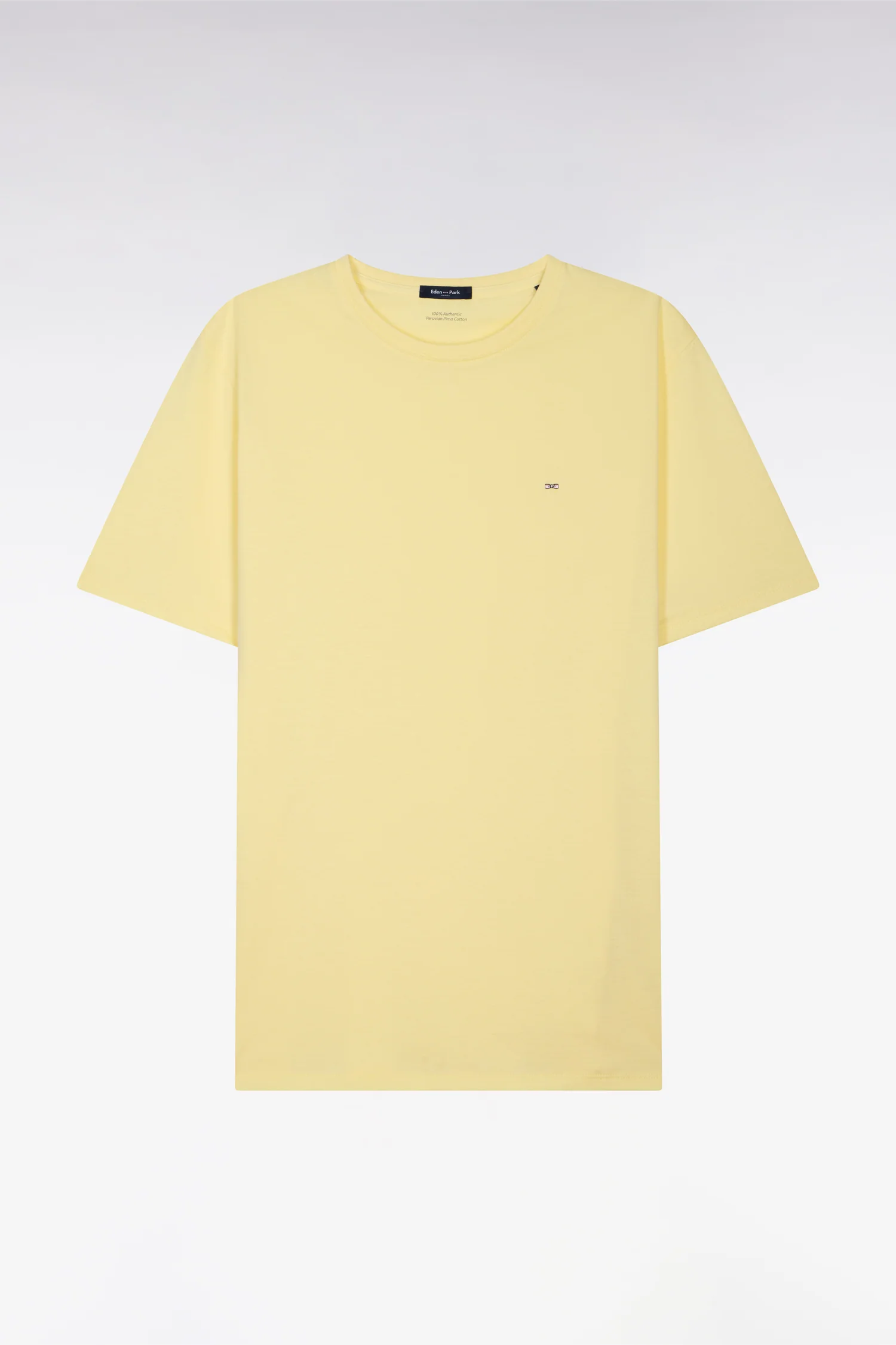 Eden Park Yellow Pima Cotton T-Shirt - Image 5