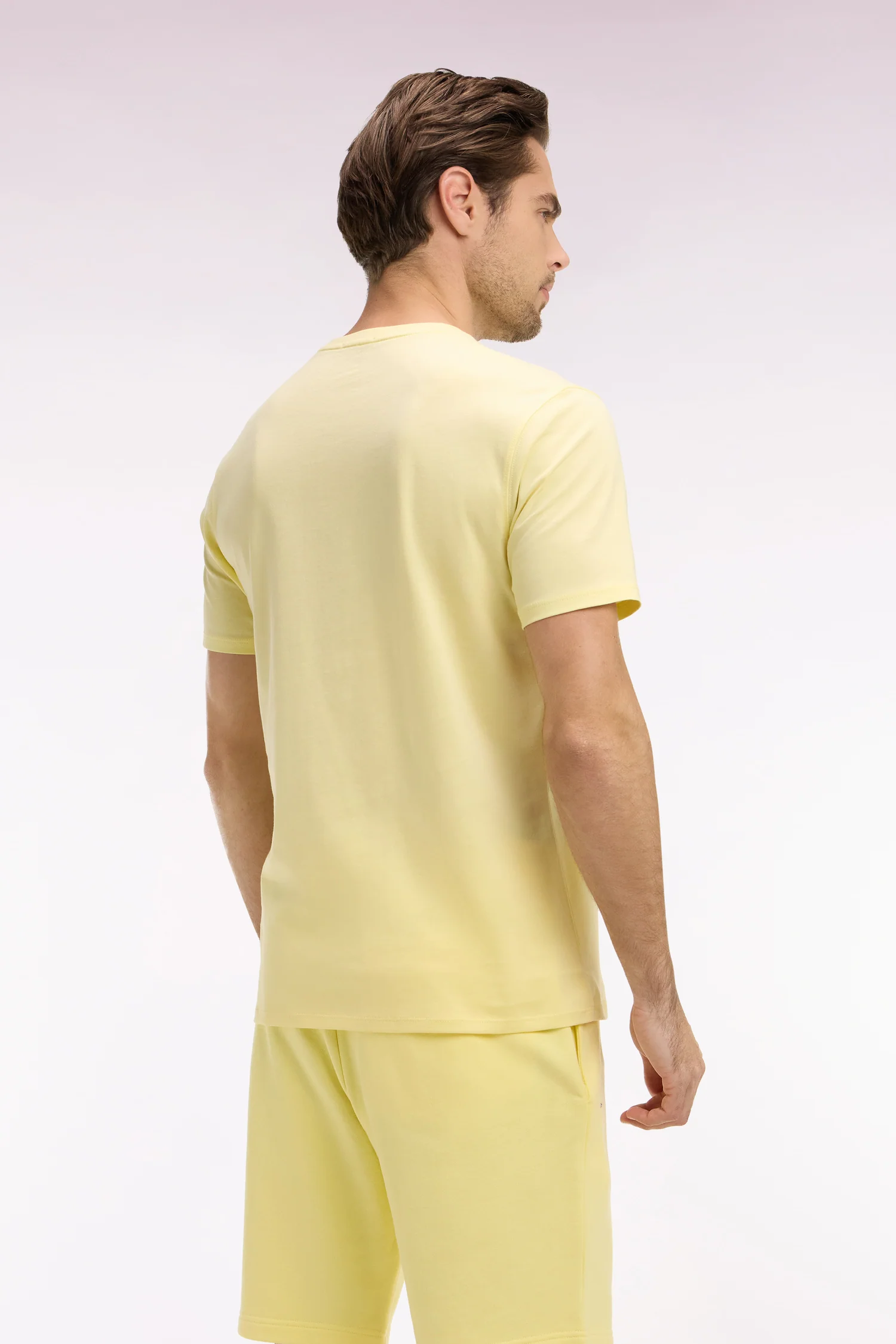 Eden Park Yellow Pima Cotton T-Shirt - Image 3