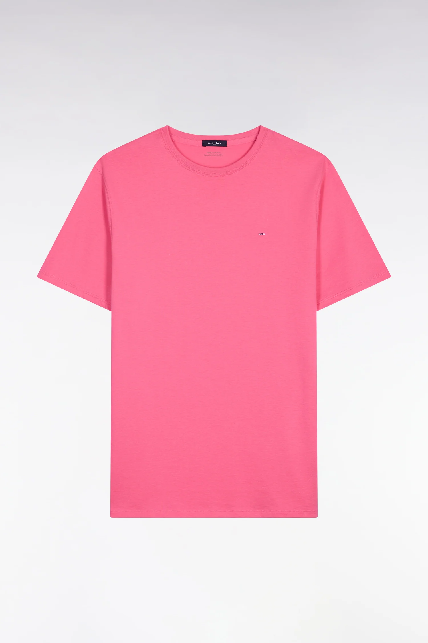 Eden Park Pink Pima Cotton T-Shirt - Image 5