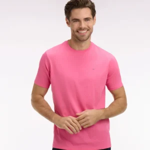Eden Park Pink Pima Cotton T-Shirt