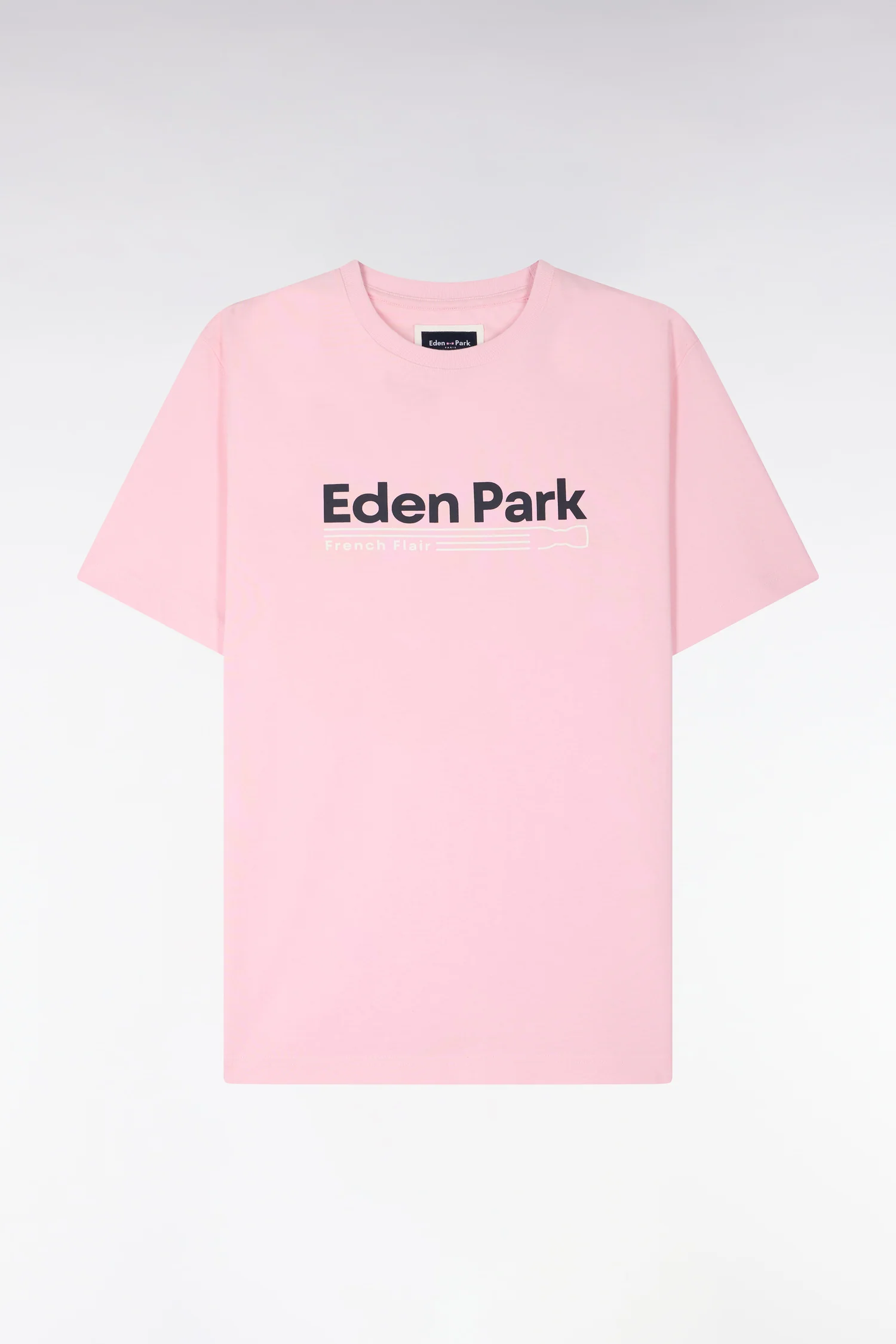 Eden Park Pink Big Logo T-Shirt - Image 5