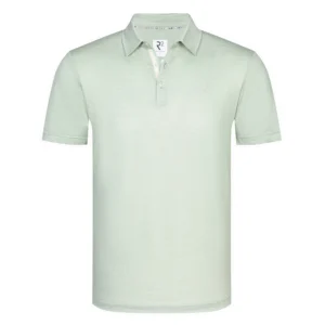 R2 Green Cotton linen Polo