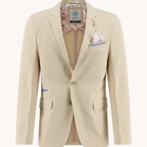 A Fish Named Fred Beige Blazer
